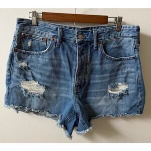 Madewell relaxed denim shorts women's size 29